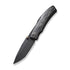 GUNMANSA Knife WEKNIFE Swordfin Front Flipper & Thumb Stud Knife Carbon Fiber Handle (3.28" CPM 20CV Blade) WE23067-2