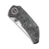 GUNMANSA Knife WEKNIFE Thug Thumb Stud Knife Titanium & Carbon Fiber Handle (2.69" CPM 20CV Blade) 2103C