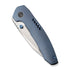 GUNMANSA Knife WEKNIFE Trogon Thumb Stud Knife Titanium Handle (3.2" CPM 20CV Blade) WE22002B-1