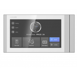 GUNMANSA Kocom 4 Wire Apartment System 7 Monitor Only (KVC-S701EBC) Part No: IC55-8-1