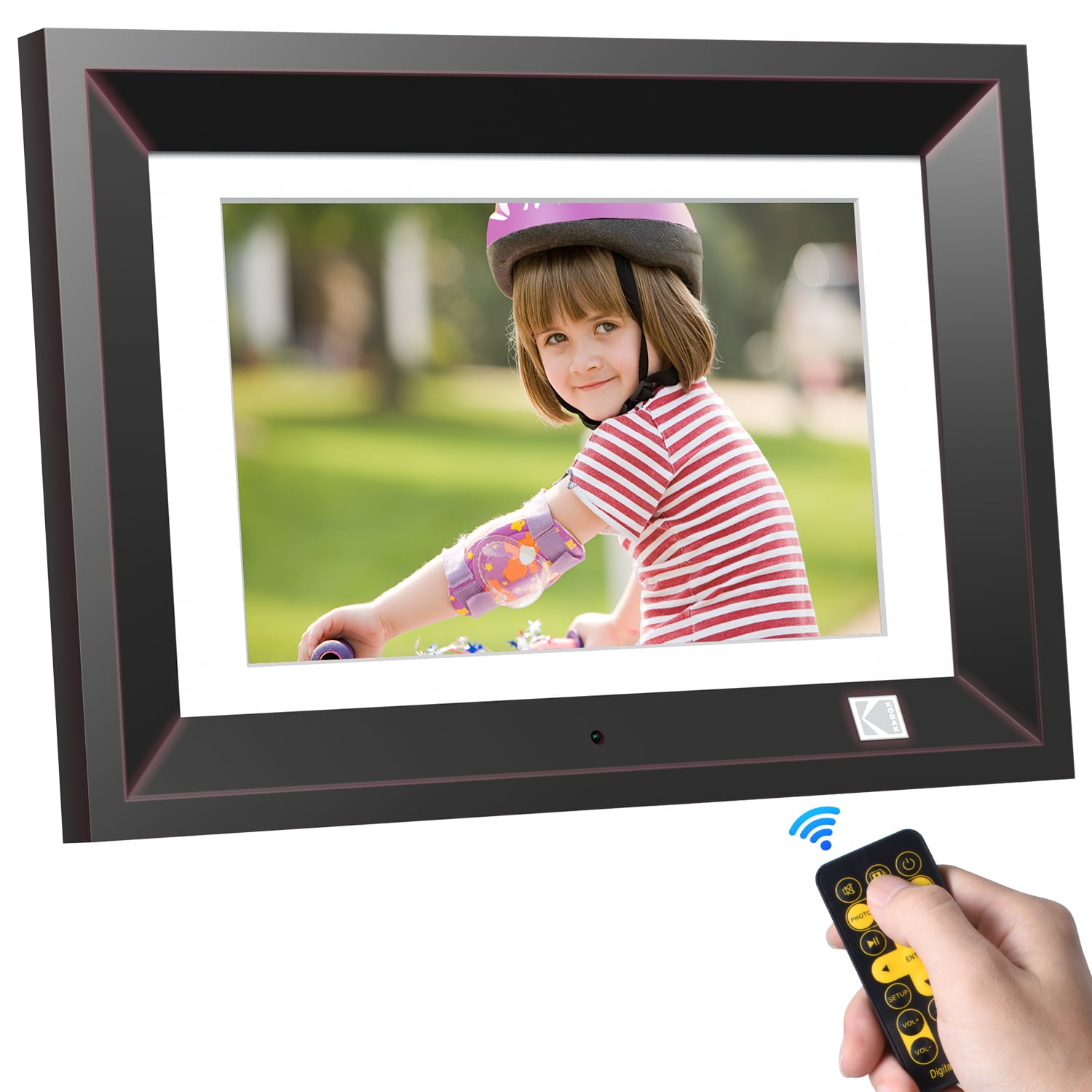 GUNMANSA KODAK RDPF-1020V BLACK 10.1 inch IPS800x1280 8GB Wooden frame, Black, Digital Photo Frame