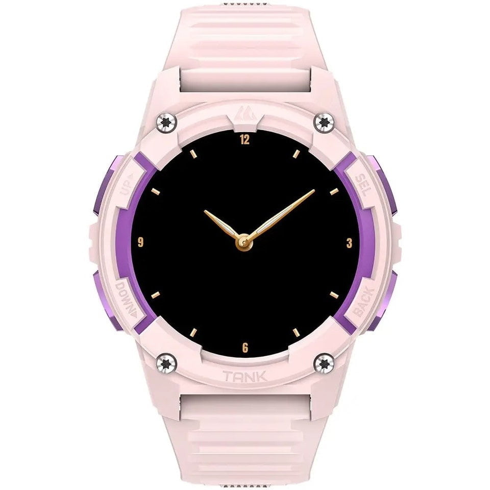 GUNMANSA Kospet Tank S2 Ultra 1.32 Inch Amoled Pink Smartwatch