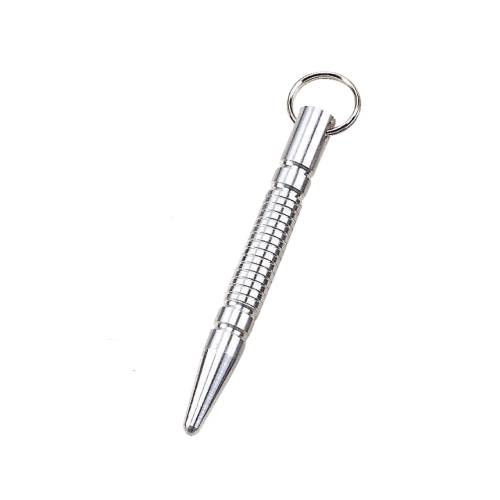 GUNMANSA Kubaton Keyring Silver-4434SR