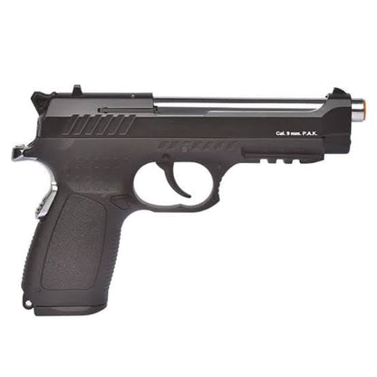 GUNMANSA Kuzey F92 Black Blank/Pepper Gun (Semi Auto/18+1/9mm PAK)