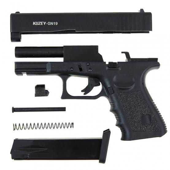 GUNMANSA Kuzey GN19 Black Blank/Pepper Gun (Semi Auto|14+1|9mm PAK) - GSA