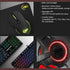 GUNMANSA KWG Draco E1A 4 in 1 RGB Multi Colour Backlit Gaming Combo
