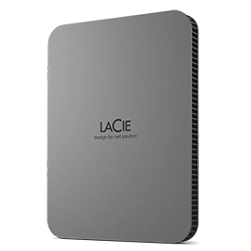 GUNMANSA LaCie Mobile Drive Secure, 4 TB, 3.2 Gen 1 (3.1 Gen 1), Grey