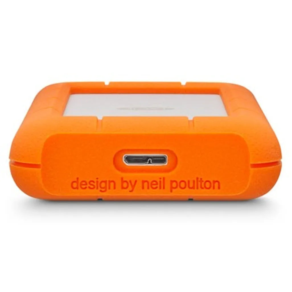 GUNMANSA LaCie Rugged Mini, 4 TB, 3.2 Gen 1 (3.1 Gen 1), 5400 RPM, Orange