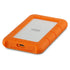 GUNMANSA LaCie Rugged USB-C, 2 TB, 2.5", 3.2 Gen 1 (3.1 Gen 1), Orange, Silver