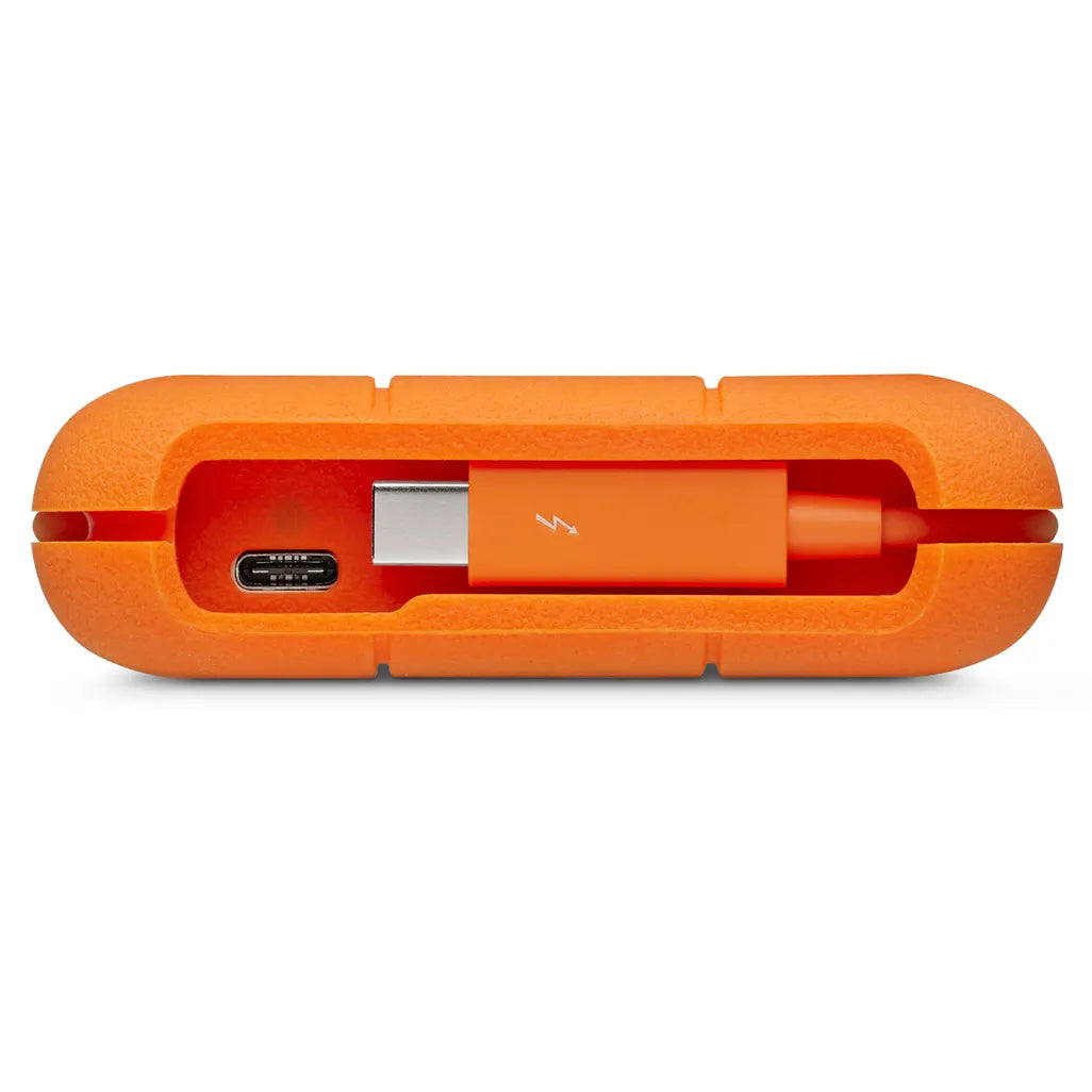 GUNMANSA LaCie Rugged USB-C, 5 TB, 3.2 Gen 1 (3.1 Gen 1), Grey, Yellow