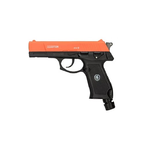 GUNMANSA Lancer Defense Scorpion Paintball Gas Pistol .50cal Orange/black – Ltd-50AS-R