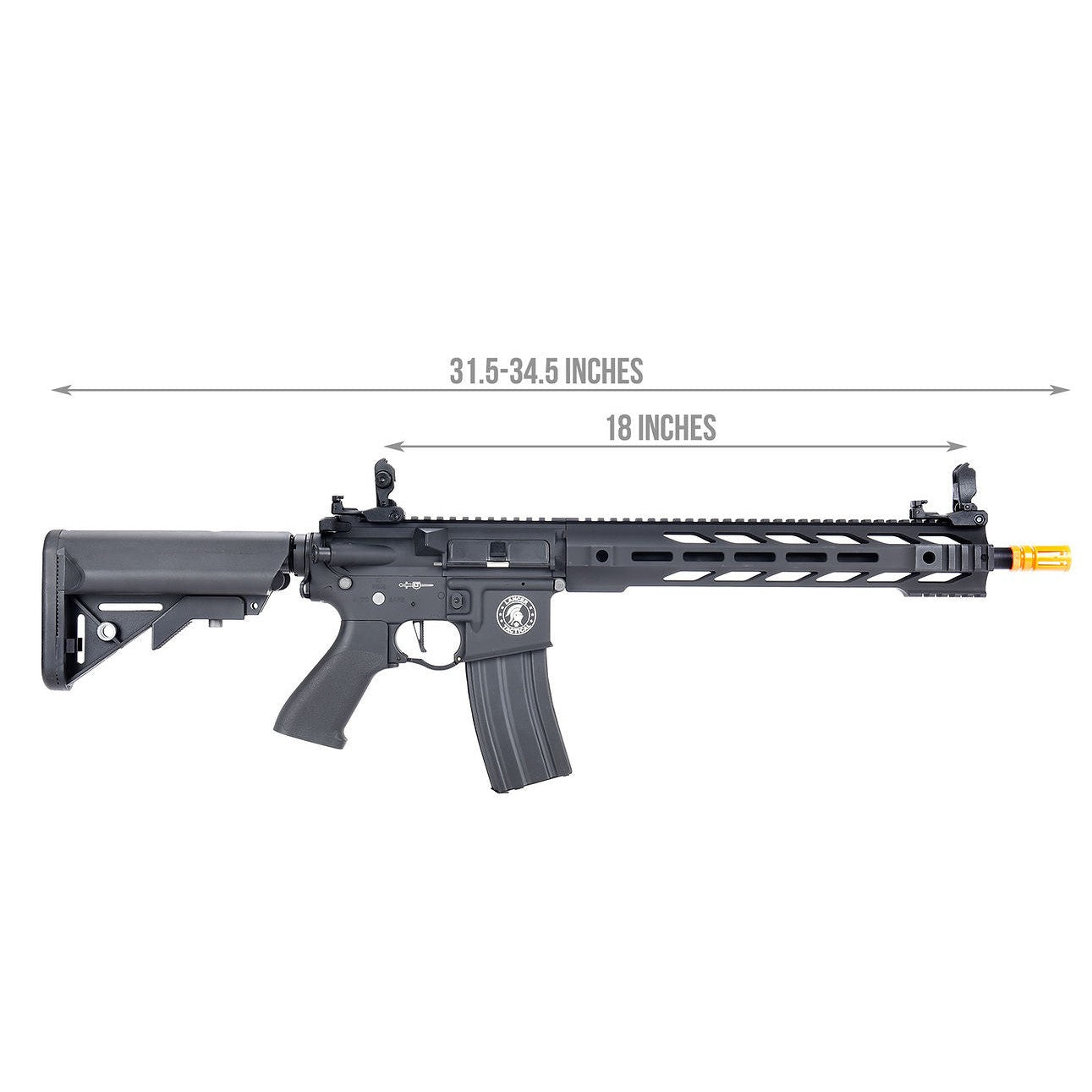 GUNMANSA Lancer Tactical Airsoft Rifle (AEG|Full-Semi Auto|120) LT-25B-G2-ME