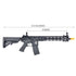 GUNMANSA Lancer Tactical Airsoft Rifle (AEG|Full-Semi Auto|120) LT-25B-G2-ME