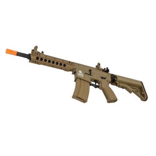GUNMANSA Lancer Tactical Hybrid M4 Airsoft Rifle (AEG|Full-Semi Auto|300) LT-24TA8-G2-E