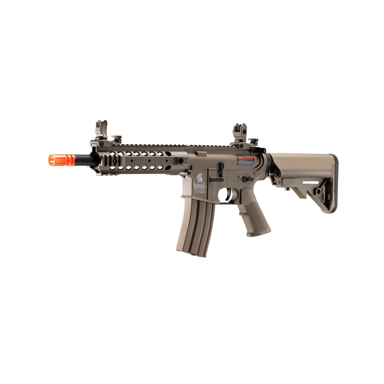 GUNMANSA Lancer Tactical Hybrid M4 Airsoft Rifle (AEG|Full-Semi Auto|300) LT-24TA8-G2-E