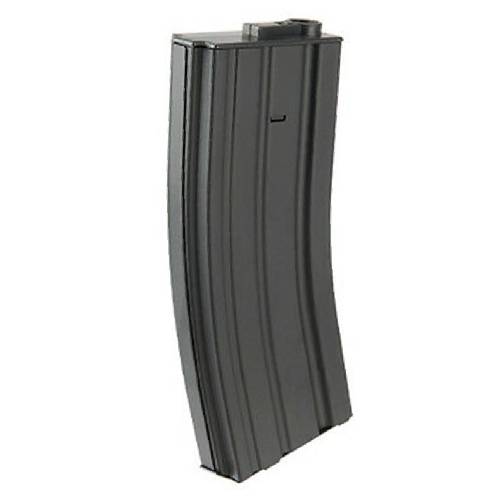GUNMANSA Lancer Tactical LT-01B-MIDMAG-G2 Mid Capacity 120round Metal Gen2 Magazine - Black