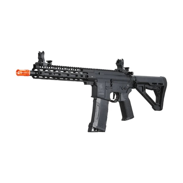 GUNMANSA Lancer Tactical LT39BV-G3 LT-39 GEN 3 AEG W/Delta Stock BK, Metal Rail 6mm Black Airsoft Rifle