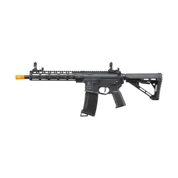 GUNMANSA Lancer Tactical LT39BV-G3 LT-39 GEN 3 AEG W/Delta Stock BK, Metal Rail 6mm Black Airsoft Rifle