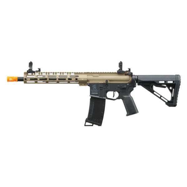 GUNMANSA Lancer Tactical LT39QV-G3 LT-39 GEN 3 AEG W/Delta Stock, Metal Rail 6mm Tan Airsoft Rifle