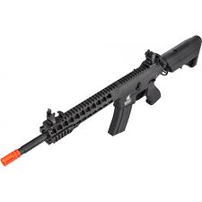 GUNMANSA Lancer Tactical M4 Gen 2 14.5″ Airsoft Rifle (AEG|Full-Semi Auto|300)  LT-12B-G2