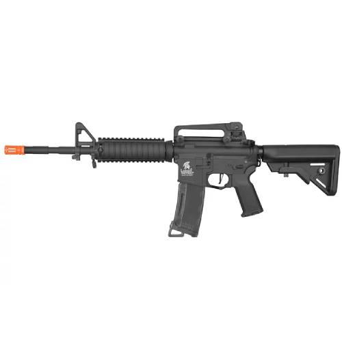 GUNMANSA Lancer Tactical M4 Sopmod Gen 3 Airsoft Rifle (AEG|Full-Semi Auto|130) LT-04B-G3