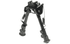 GUNMANSA Leapers UTG Tactical OP Bipod, Rubber Feet