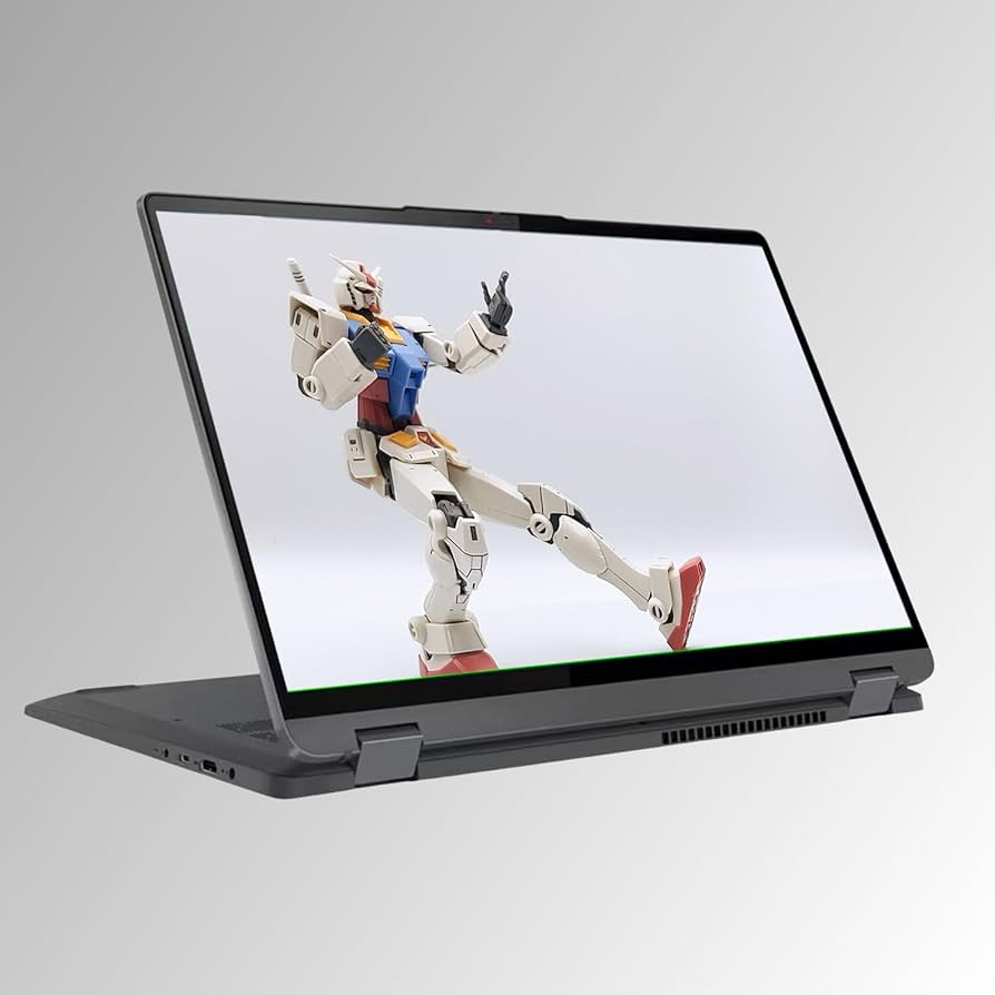 GUNMANSA Lenovo Ideapad Flex5 14ABR8 / 14'' WUXGA / Touch / Grey / Ryzen5_7430U / 16GB LPDDR4x-4266 Soldered / 512GB SSD M.2 2242 / Lenovo Digital Pen / Win11 Home / 1YRCI