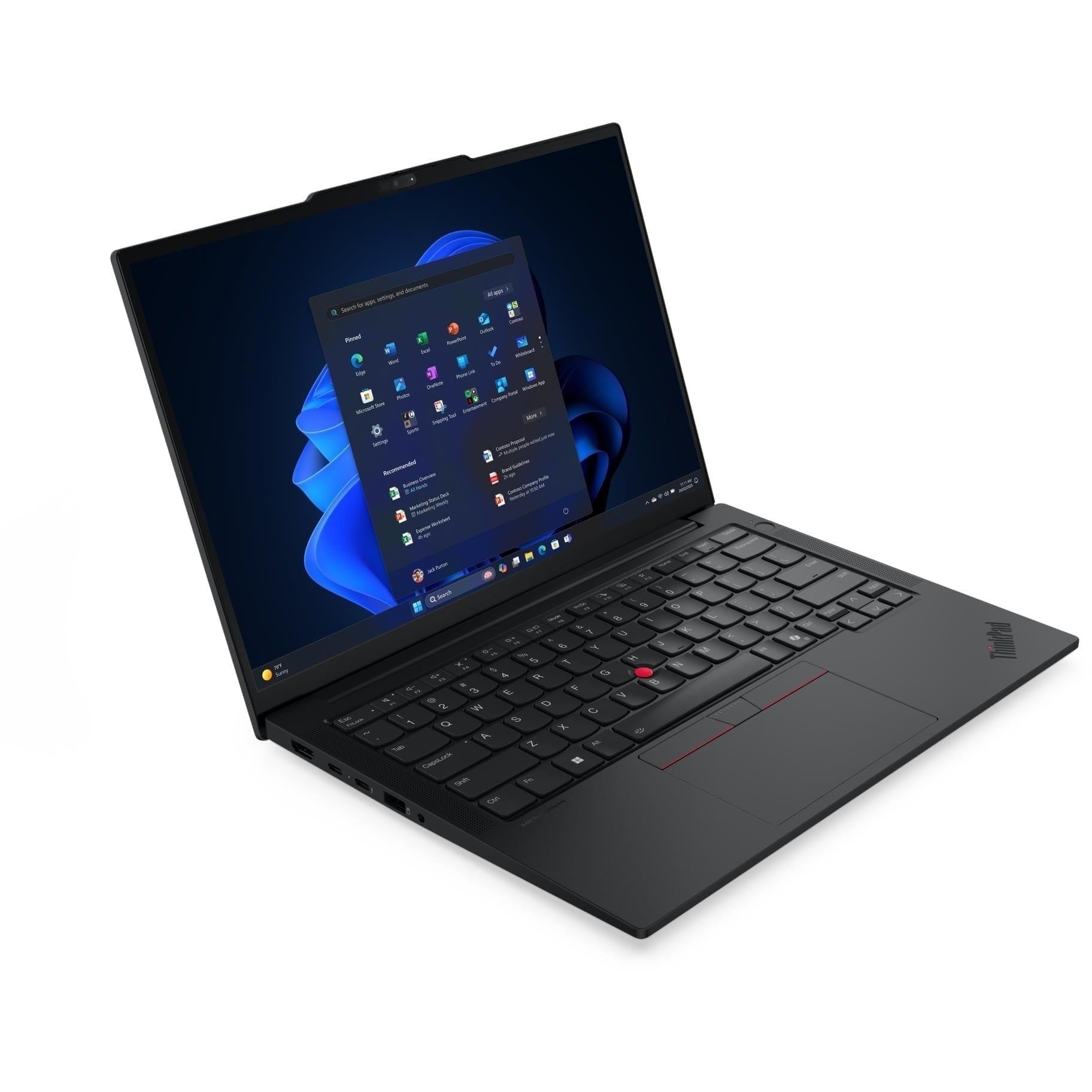 GUNMANSA LENOVO ThinkPad E14 Gen 7 |Core 7-240H|BLACK|14'' WUXGA|16GB DDR5|1TB PCIe SSD|3yr OSS|WIN11 Pro