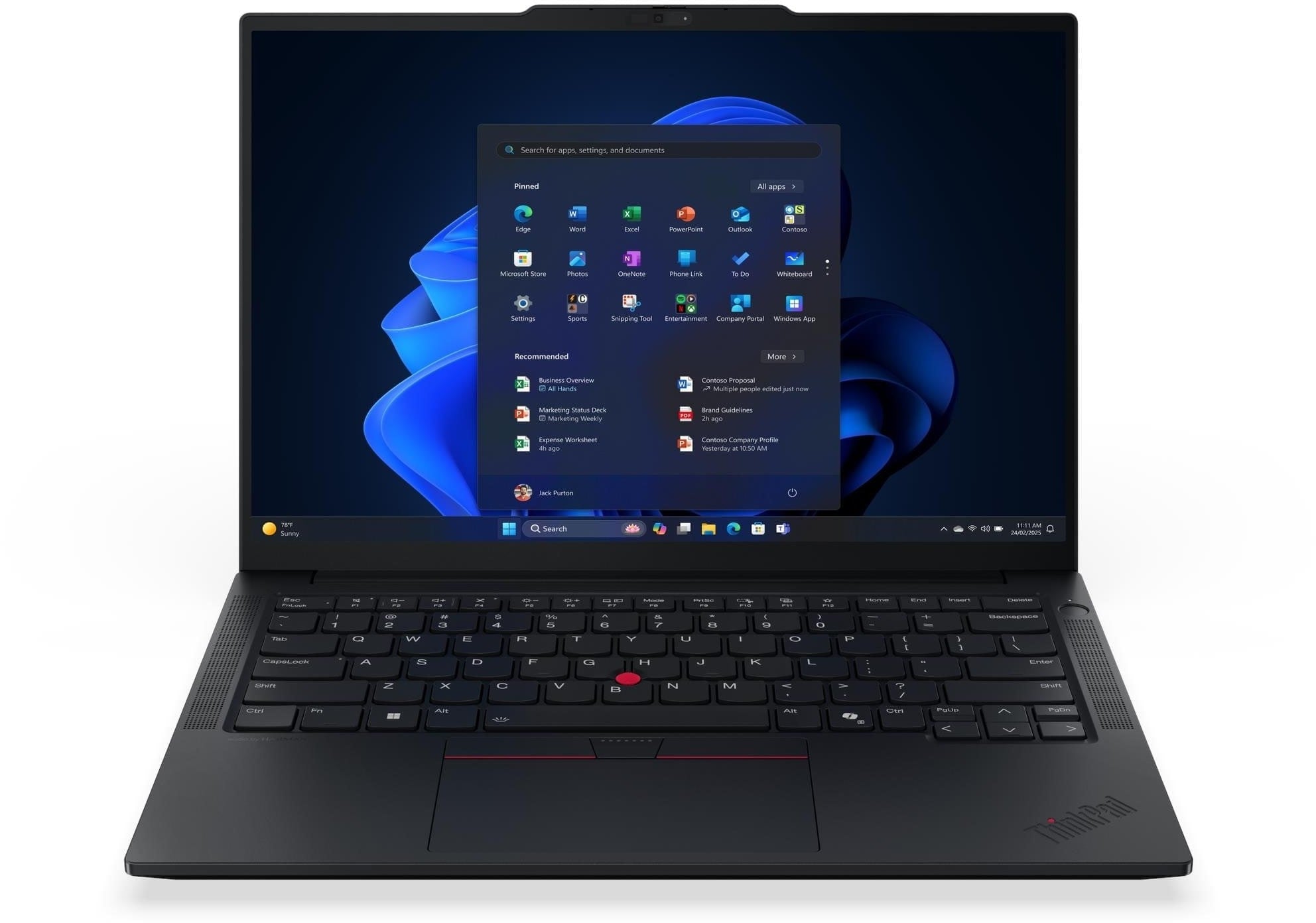 GUNMANSA LENOVO ThinkPad E14 Gen 7 |Ultra 5-225U|BLACK|14'' WUXGA|16GB DDR5|512GB PCIe SSD|3yr OSS|WIN11 Pro