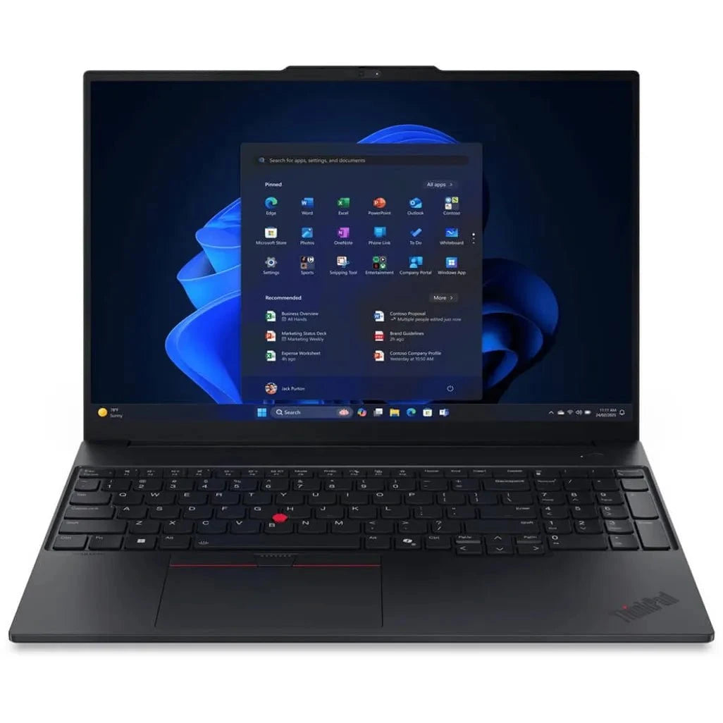 GUNMANSA LENOVO ThinkPad E16 Gen 3 |Ultra 7-255H|BLACK|16'' WUXGA|16GB DDR5|1TB PCIe SSD|3yr OSS|WIN11 Pro