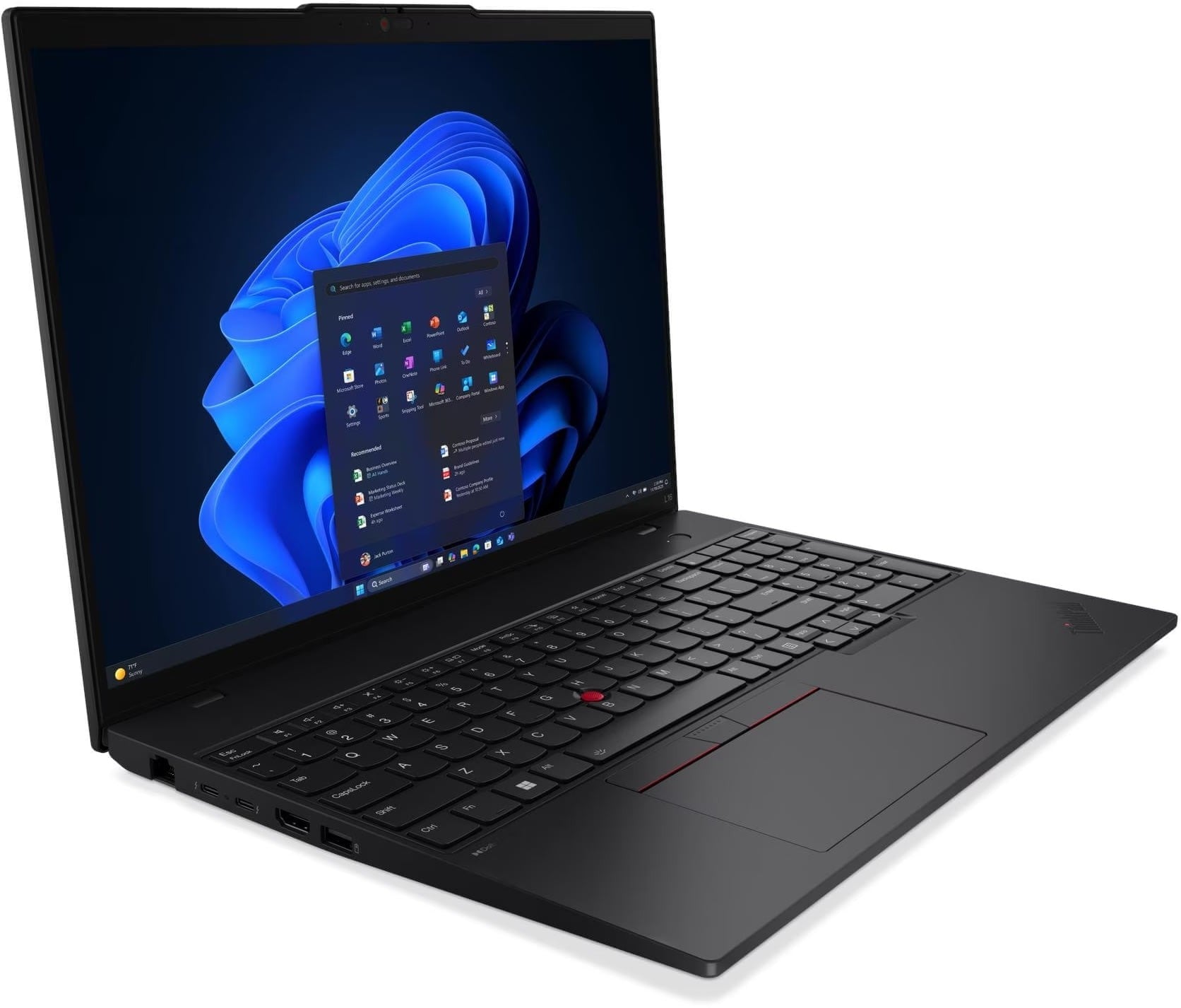 GUNMANSA LENOVO ThinkPad L16 Gen 2 |Ultra 5-225U|BLACK|16'' WUXGA|16GB DDR5|1TB PCIe SSD|LTE|3yr OSS|WIN11 Pro