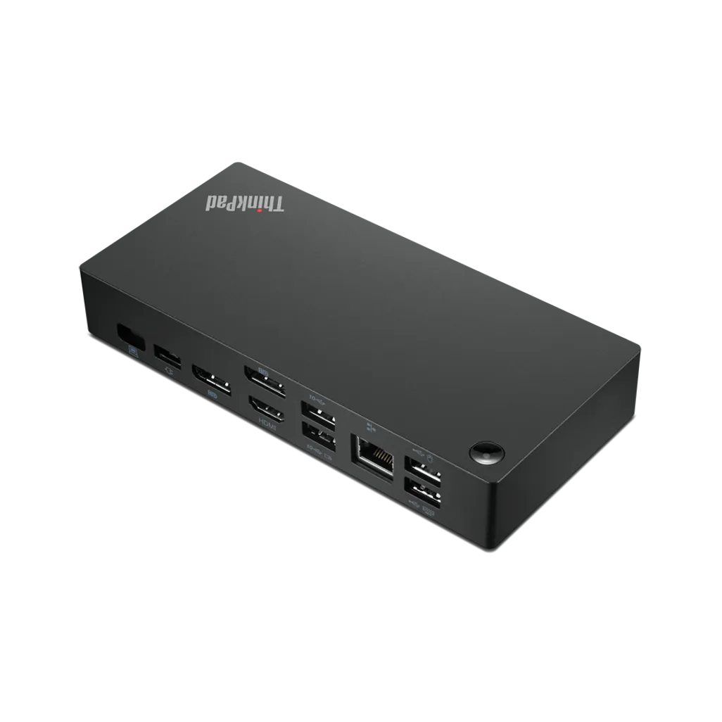 GUNMANSA LENOVO ThinkPad Universal USB-C Dock|Support for 3xMonitors|2xDP|1xHDMI|1xUSB-C|3xUSB 3.2|2xUSB 2.0|RJ45|Audio Combo Port