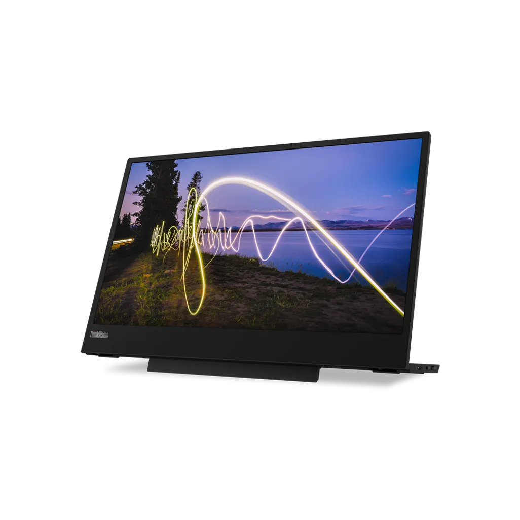 GUNMANSA Lenovo ThinkVision M15, 39.6 cm (15.6"), 1920 x 1080 pixels, Full HD, LED, 14 ms, Black