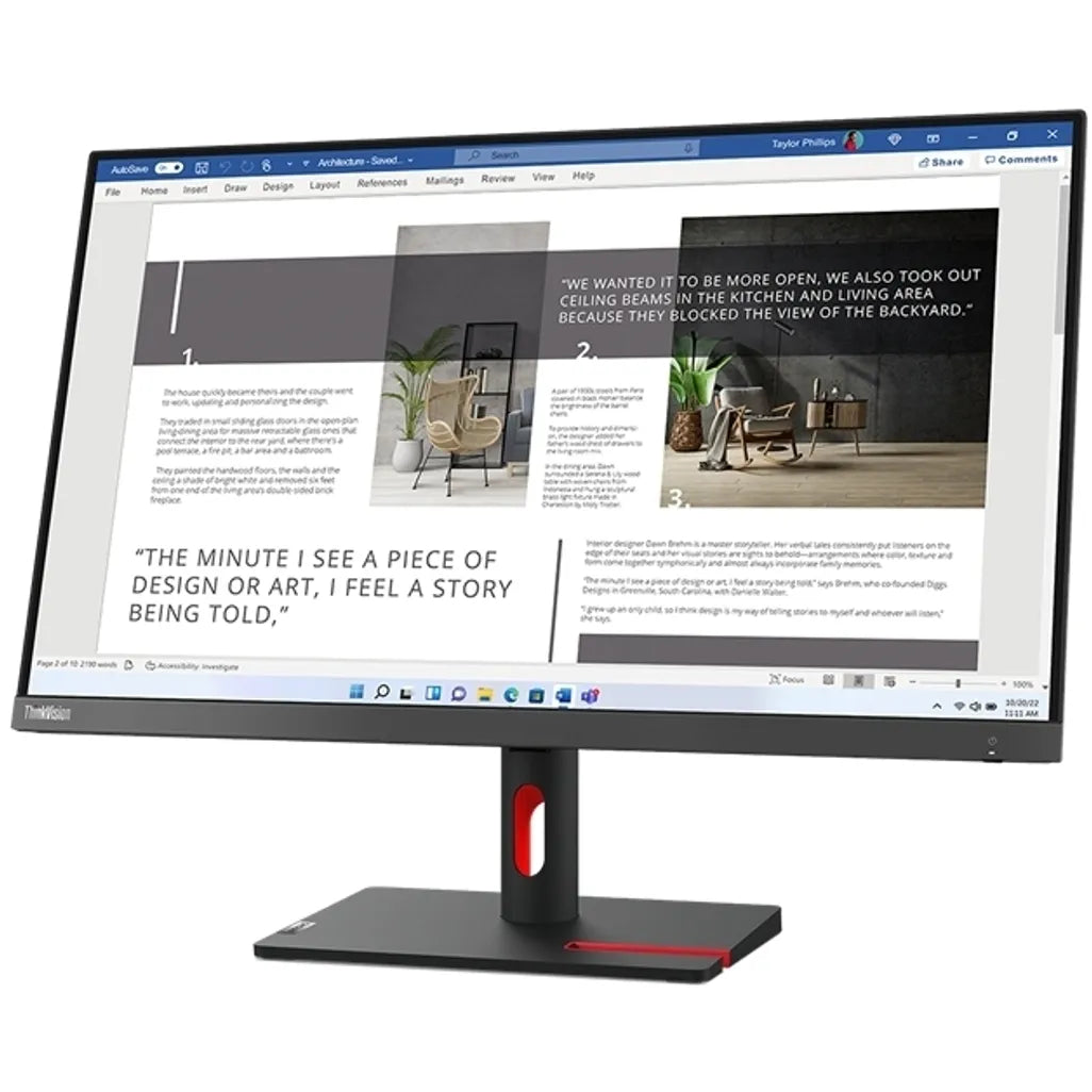 GUNMANSA LENOVO ThinkVision S27i-30|27'' FHD IPS|100hz|Internal Power Supply