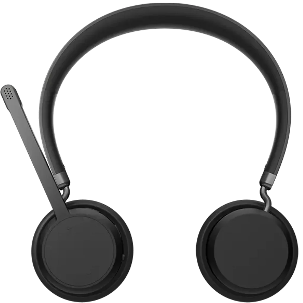 GUNMANSA LENOVO Wireless Stereo Headset - Bluetooth 5.3 with Dual Connection|2yr CI|Up To 60 Hours of Playback