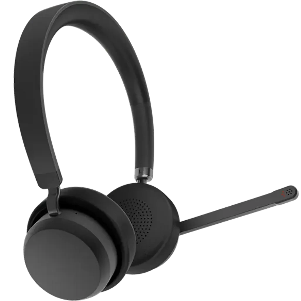 GUNMANSA LENOVO Wireless Stereo Headset - Bluetooth 5.3 with Dual Connection|2yr CI|Up To 60 Hours of Playback