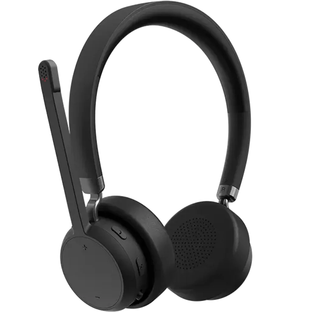 GUNMANSA LENOVO Wireless Stereo Headset - Bluetooth 5.3 with Dual Connection|2yr CI|Up To 60 Hours of Playback