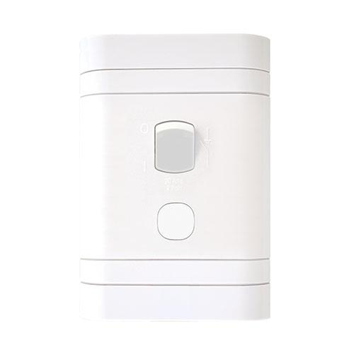 GUNMANSA Lesco 2 Pole Flush Isolator Switch with Rectangle Flush