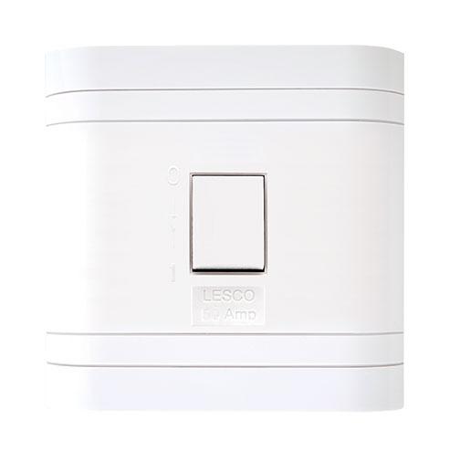 GUNMANSA Lesco 50A 2 Pole Flush Isolator Switch