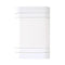 GUNMANSA Lesco Flush Blank Cover Plate White