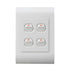 GUNMANSA Lesco Pipelli 4 Lever 1 Way Flush Switch
