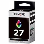 GUNMANSA Lexmark 27 Cyan Magenta Yellow Colour Original Ink