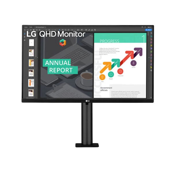 GUNMANSA LG 27″ IPS Panel QHD Monitor – 75Hz