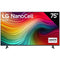 GUNMANSA LG 75 inch NanoCell AI NANO80 4K Smart TV