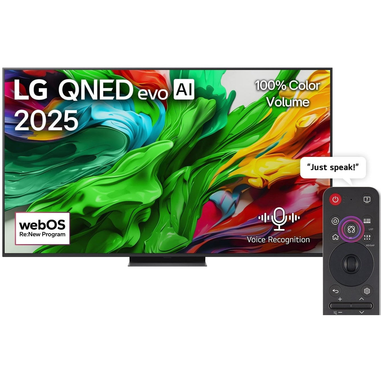 GUNMANSA LG 75 Inch QNED evo AI 4K MiniLED Smart TV