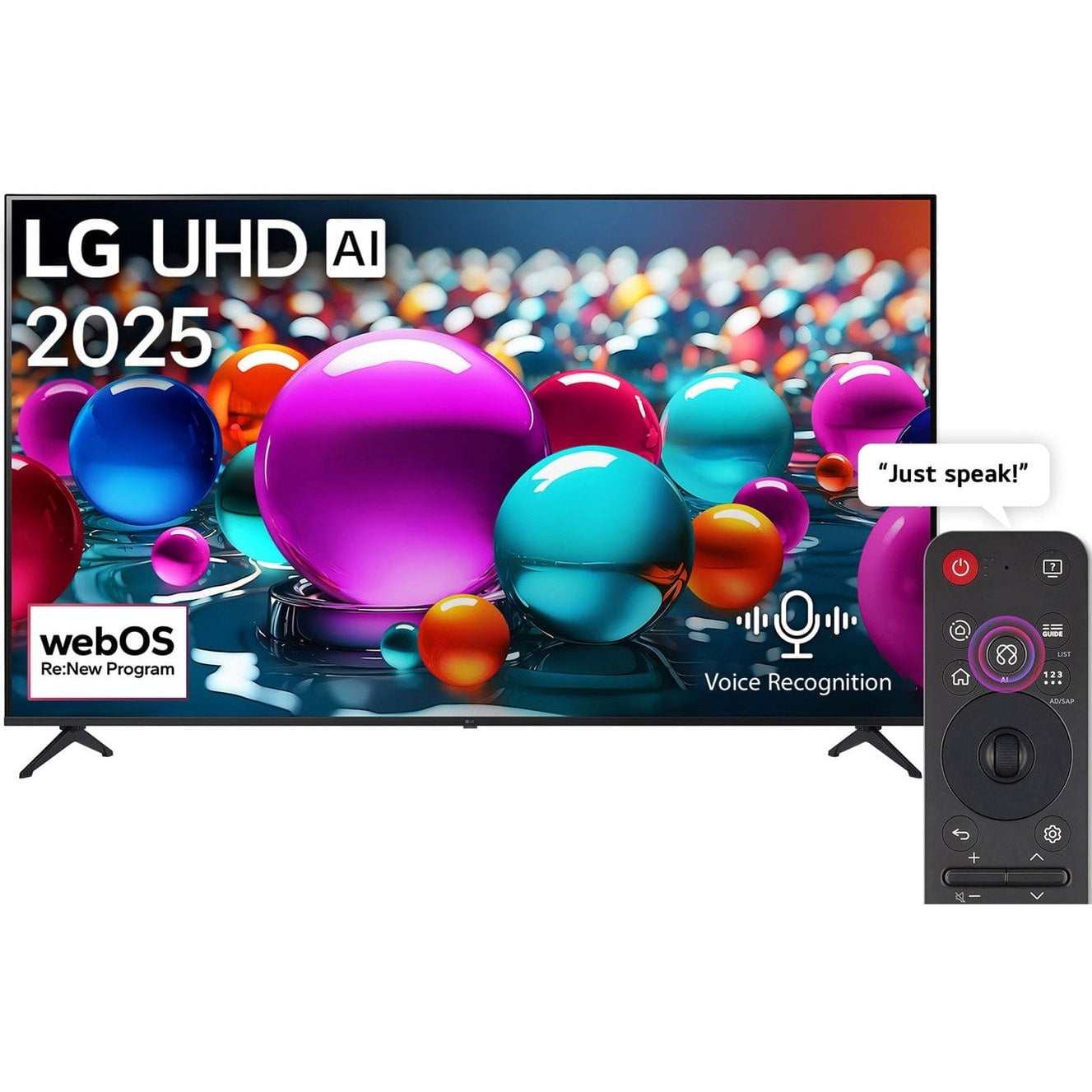 GUNMANSA LG 86 inch LG UHD AI UA854K AI Magic Remote Ready HDR10 Smart TV