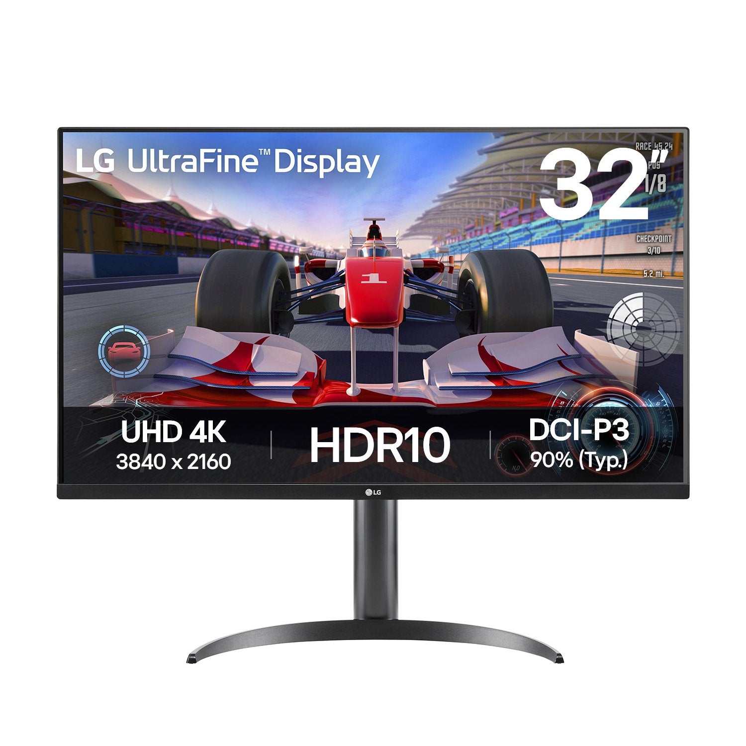 GUNMANSA LG UltraFine 32 Inch 4K UHD VA Monitor
