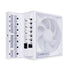 GUNMANSA Lian Li Edge Gold Series 1000W Full Modular Power Supply (Fan Hub Included)-ATX 3.0, 3.1-PCIE 5.1-L-Shape Design for Dual Chamber Case-120mm FDB Fan-Supports up to 4 USB Device - White-EG1000G.WH