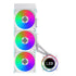 GUNMANSA Lian Li Hydroshift II 360 CL RGB Liquid CPU Cooler - 360mm AIO - 3X 120 RGB Fans - 2.1" IPS LCD Screen - 3 Control Mode - Flexible Tubes Clamp - LGA 1851/1700, AMD AM5/AM4 - White (HS2LCD36RW)