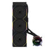 GUNMANSA Lian Li Hydroshift II 360 TL RGB Liquid CPU Cooler - 360mm AIO - 3X 120 RGB Fans - 2.1" IPS LCD Screen - 3 Control Mode - Flexible Tubes Clamp - LGA 1851/1700, AMD AM5/AM4 - Black (HS2LCD36TB)